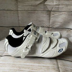 Giro Espada EC70 Women Road Bike Shoes EU 40 US 8.5 White Blue